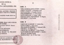 Antología musical de la Semana Santa de Cartagena - Volumen II reverso