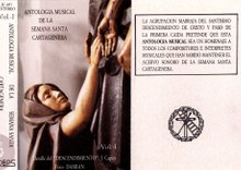 Antología musical de la Semana Santa de Cartagena - Volumen I anverso